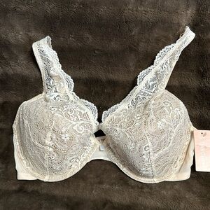 NWT THIRD LOVE 24/7 Lace Contour Plunge Sz 36F